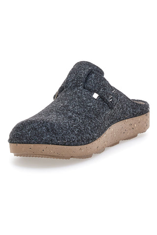 Temno siva filcasta copata s sponko Inblu 23MT