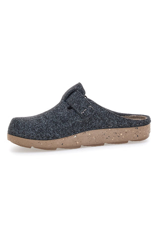 Temno siva filcasta copata s sponko Inblu 23MT