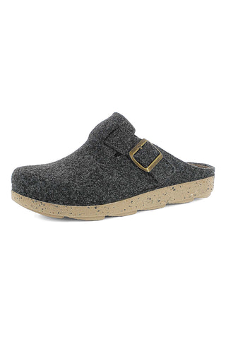 Temno siva filcasta copata s sponko Inblu 23MT