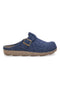 Modra filcasta copata z zaponko Inblu 23MT