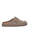 Pantofole beige in feltro con fibbia regolabile Inblu 24 SI