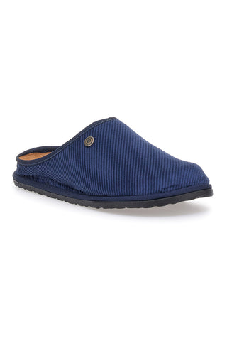 Pantofole blu in tessuto con suola flessibile Inblu 26 SI