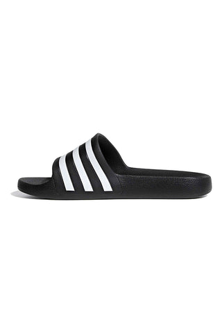 Črne kopalne natikače z Adidas Adilette Aqua črtami