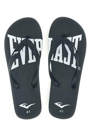 Črne japonke z logotipom Everlast EV010