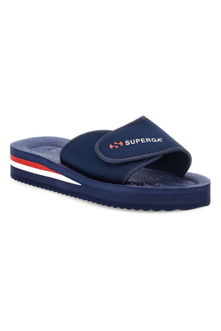 Modri copat z nastavljivim trakom Superga S24E702