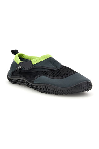 ARENA WATERSHOES Sivi in zeleni čevlji z naramnicami