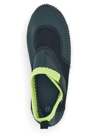 ARENA WATERSHOES Sivi in zeleni čevlji z naramnicami