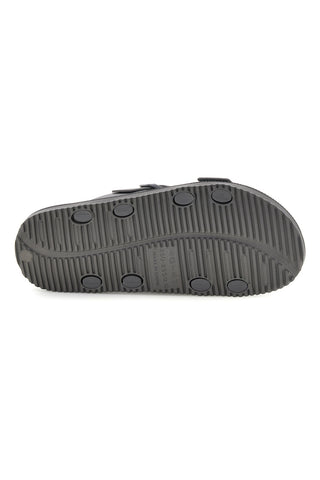 Sivi copati z dvojno zaponko 2t2l 72593