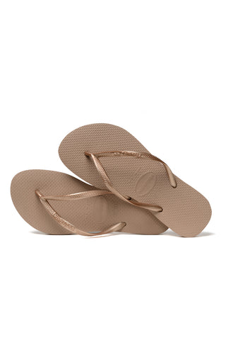 Japonke Rose Gold Havaianas Slim