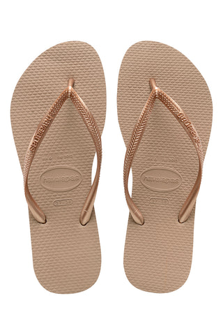 Japonke Rose Gold Havaianas Slim