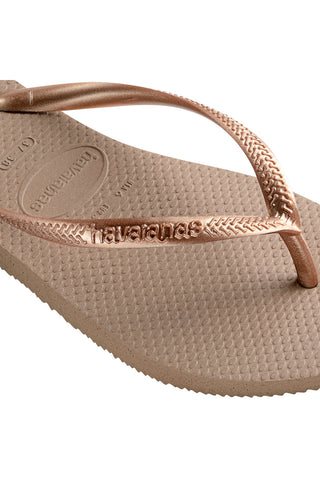 Japonke Rose Gold Havaianas Slim