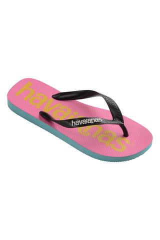 Rosa Havaianas Logomania japonke