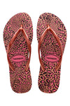 Papudlji Havaianas Slim Animals Rosa