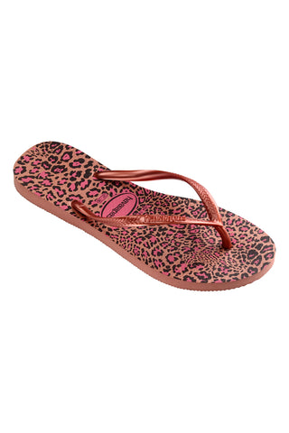 Papudlji Havaianas Slim Animals Rosa