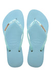 Papudlji Havaianas Slim Flourish Azzurre