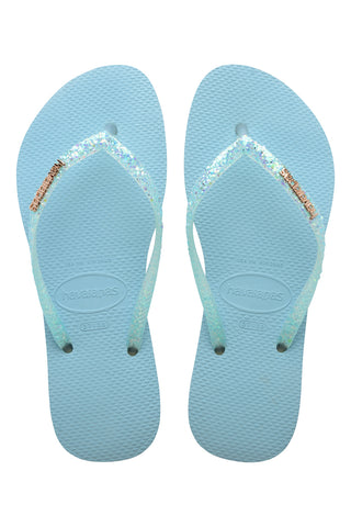 Papudlji Havaianas Slim Flourish Azzurre