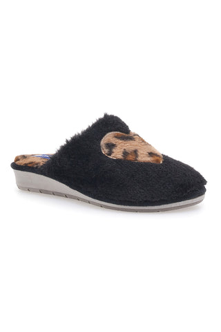 Črne copate Animalier Inblu 100 LB