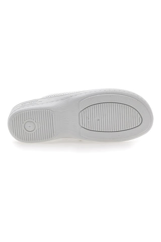 Bele delovne copate Mrs Chef 553