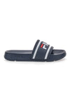 Modre gumijaste copate za otroke Fila Morro Bay Slipper Teens