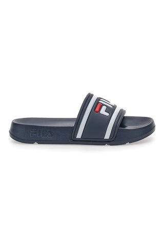 Modre gumijaste copate za otroke Fila Morro Bay Slipper Teens