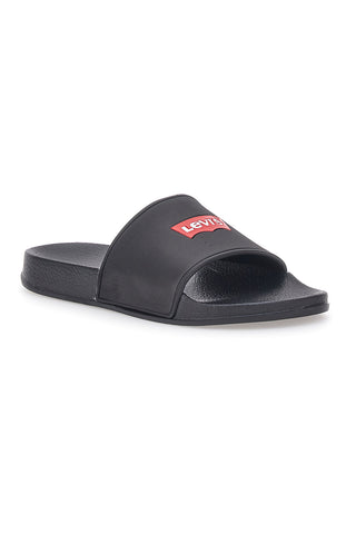 Črne natikače Levi's VPOL0207S