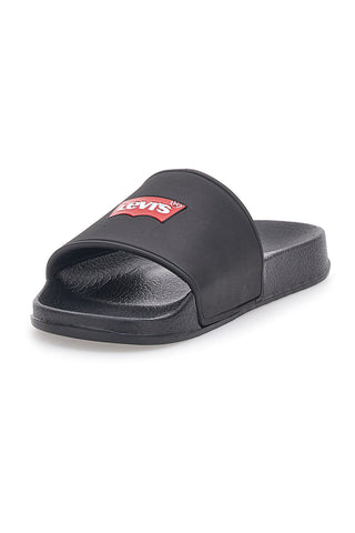 Črne natikače Levi's VPOL0207S