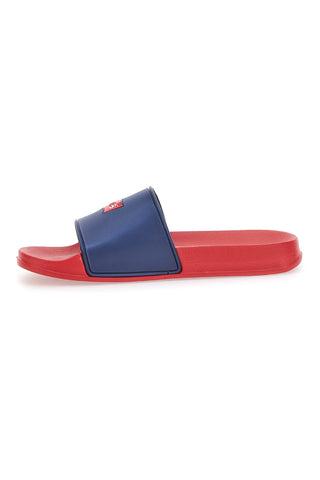 Rdeče/modre gumijaste copate Levi's VPOL0207S