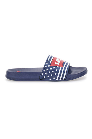 Modre copate z ameriško zastavo Levi's VPOL0064S