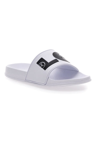 Bele gumijaste copate Levi's VPOL0210S