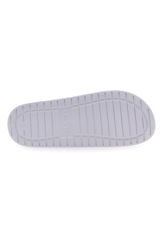 Bele gumijaste copate Levi's VPOL0210S