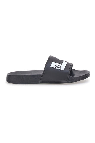 Črne gumijaste copate Levi's VPOL0210S