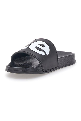 Črne gumijaste copate Levi's VPOL0210S