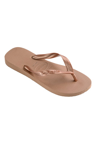 Gumijaste japonke Havaianas Top Tiras FC v bronasti barvi