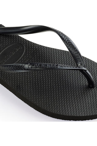 Črne japonke Havaianas Slim Fc