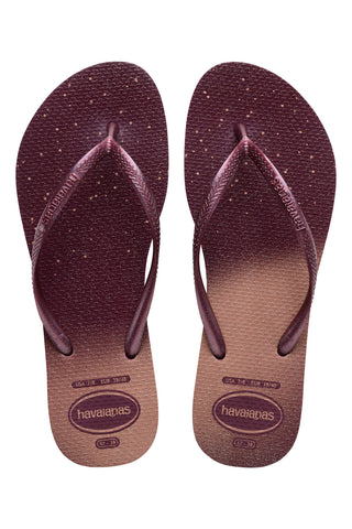 Gumijaste japonke Purple Havaianas Slim Gloss Fc
