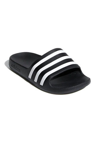Črne copate z zlatimi detajli Adidas Adilette Aqua K