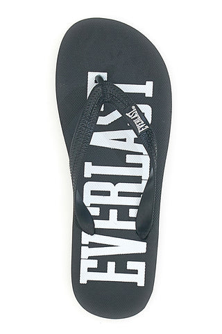 Črne copate z belim logotipom EVERLAST EV09