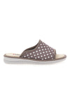 Copate Taupe in Pois Bianchi Made in Italy LINEA COMODA 5179