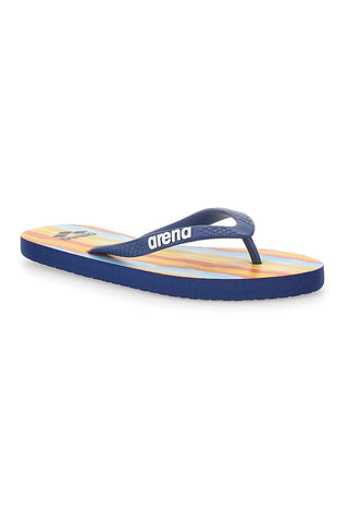 Večbarvne japonke z živahnim potiskom Arena Beach Thong Prints