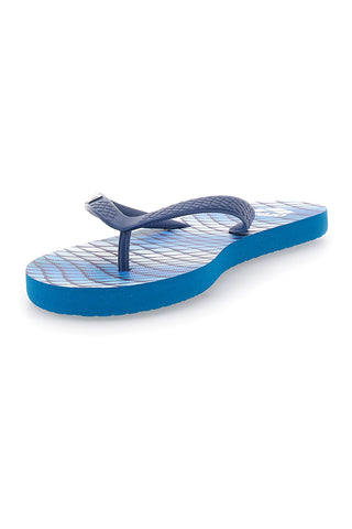 Modre japonke z lahkotnim vzorcem Arena Beach Thong Prints