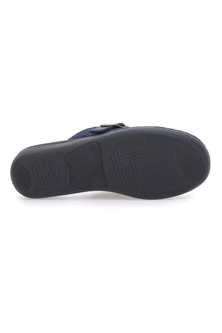 Modre copate s sponko in udobno podplatom Inblu 50 CF