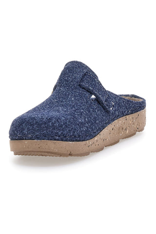 Modre filcaste copate z okrasno sponko Inblu 27 ED