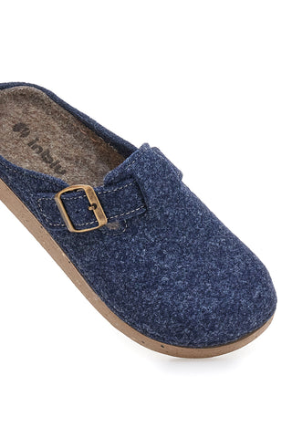 Modre filcaste copate z okrasno sponko Inblu 27 ED
