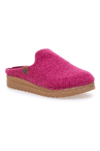 Fuksijeve copate iz filca s podplatom Comfort Plocadi 11902LO