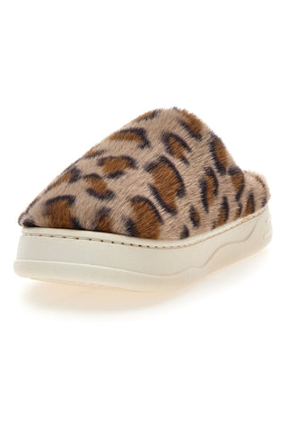 Leopardaste copate iz umetnega krzna Coveri World 25805