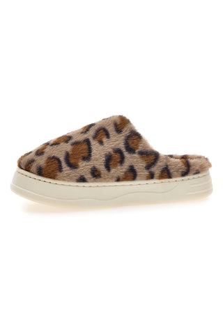 Leopardaste copate iz umetnega krzna Coveri World 25805