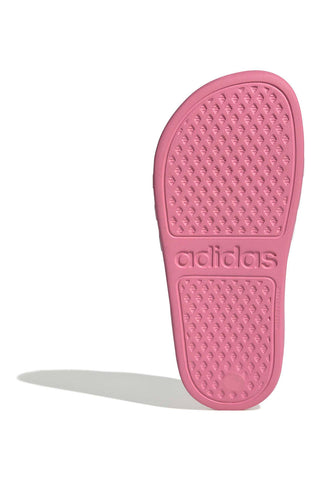 Roza natikači z Adidas Adilette Aqua K črtami