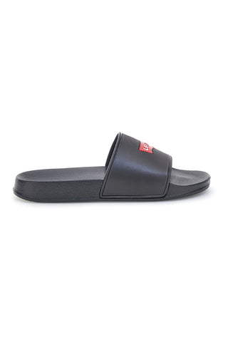 Črni copati za bazen Levi's