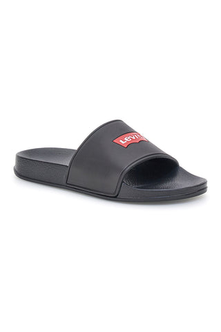 Črni copati za bazen Levi's