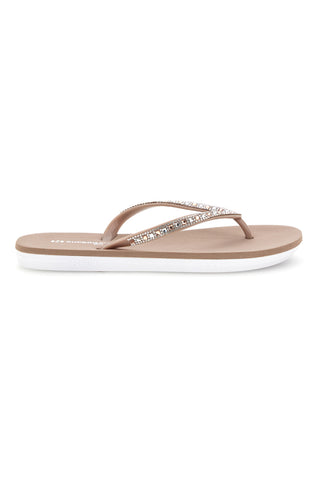 Bež japonke s kamenčki Superga S24S728